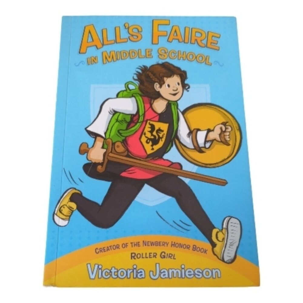 ***4/$20*** Victoria Jamieson- All's‎ Faire In Middle School- Graphic Novel